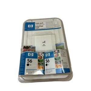 2 Hp black ink 56 expired 2006